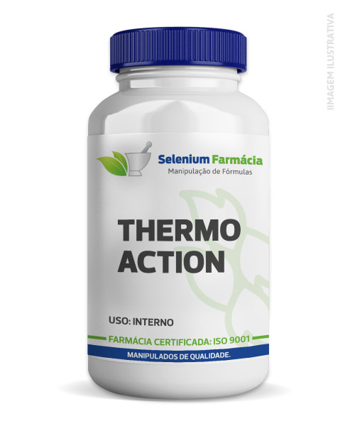 THERMO ACTION : Possui ação termogênica, auxilia no emagrecimento saudável, antioxidante e mais.