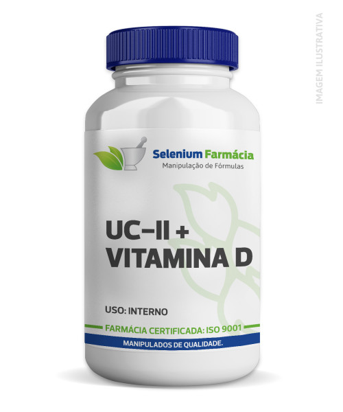 UC-II 40mg + Vitamina D3 400ui | Mobilidade e Flexibilidade para as Articulações e Força Muscular.