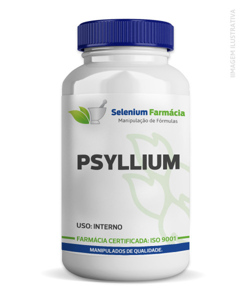 PSYLLIUM 500mg | Produz saciedade, bloqueador de açúcar, possui fibras e mais.