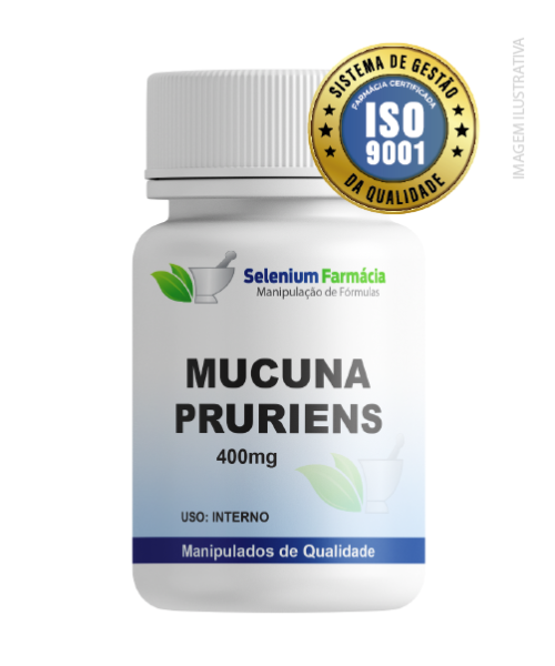 MUCUNA PRURIENS 400mg | Estimula o hormônio do crescimento, ajuda na Impotência sexual e mais.