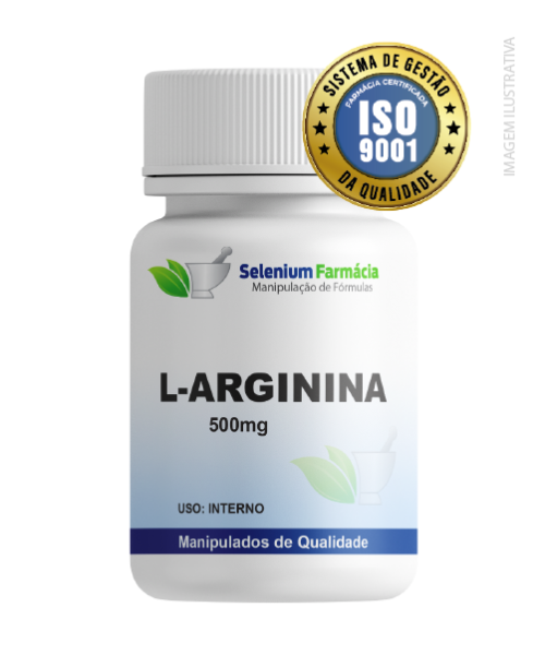 L - ARGININA 500mg | Utilizado como suplemento, libera hormônio do crescimento, fertilidade e mais.