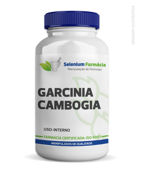GARCÍNIA CAMBOGIA 500mg | Ótimo em dietas, acelera o metabolismo, inibe vontade por doce e massas.