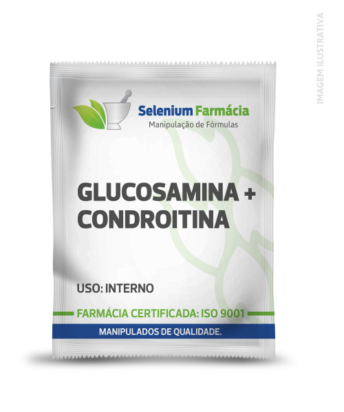 Glucosamina 1.5g + Condroitina 1.2g | Estimula a Produção de Cartilagem, Regenera Ligamentos e mais.