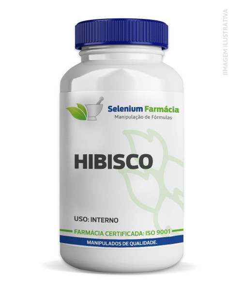 HIBISCO 500mg | Diurético e antioxidante colaborando para o emagrecimento, calmante natural e mais.