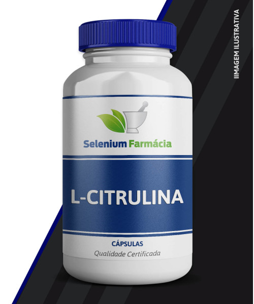 L-Citrulina 500mg | Reduz a fadiga, a fraqueza e o declínio muscular, normaliza o metabolismo e mais