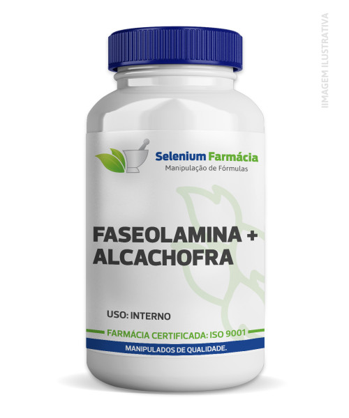 FASEOLAMINA 500mg + ALCACHOFRA 250mg | Reduz digestão de carboidratos, diminui colesterol e mais.