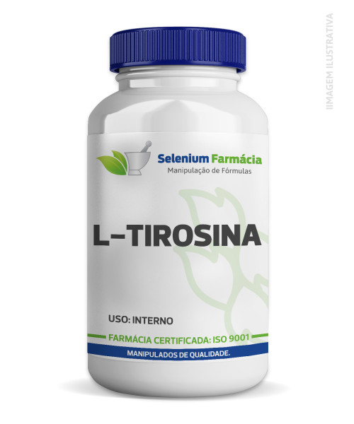 L-TIROSINA 300mg | Supressor de apetite, Ajuda na ansiedade e depressão, libera hormônios e mais.