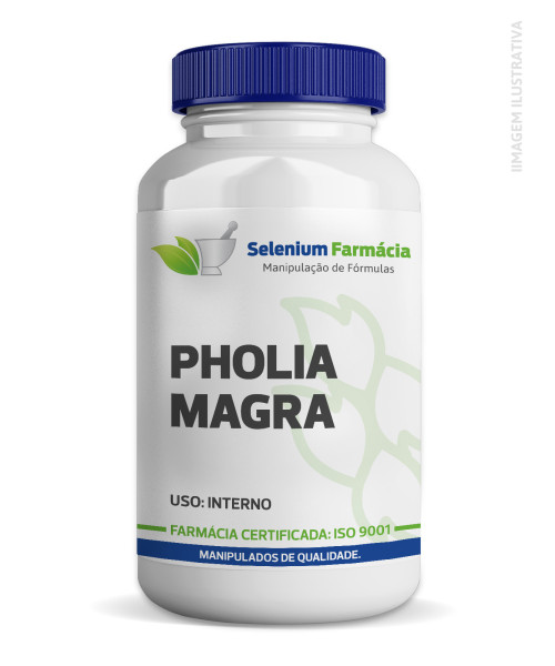 PHOLIA MAGRA 200mg | Inibe o apetite, reduz gordura abdominal, possui ação diurética e mais.